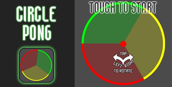 Circle Pong - HTML5 Game (CAPX)